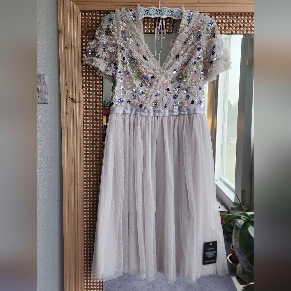Needle & Thread Pastel Embellished Kids Dress